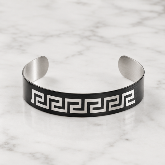 Mens Meander Cuff