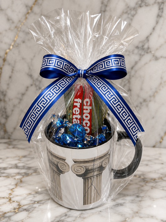 Greek Column Mug Gift Set