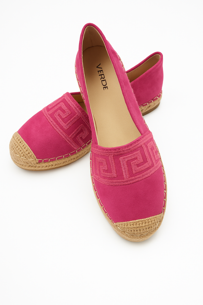 Meander Fuchsia Pink Espadrilles
