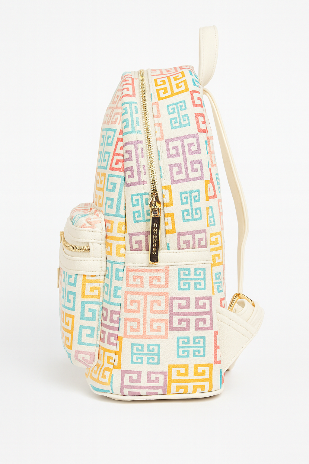 Greek Key Multi Backpack / Baby bag