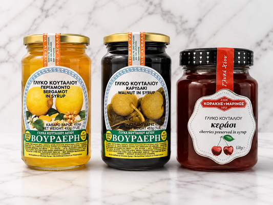 🇬🇷 Greek Spoon Sweets – Traditional Greek Preserves