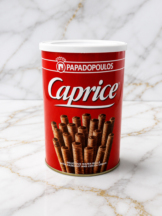 Papadopoulos Caprice Wafer Rolls – Hazelnut & Cocoa