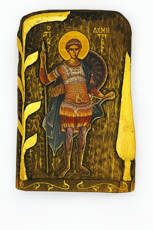 SAINT DIMITRIOS ICON - Ο ΑΓΙΟΣ ΔΗΜΗΤΡΙ