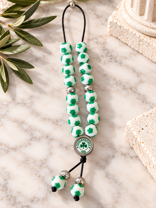 Panathinaikos FC Soccer Komboloi – Handmade in Greece 🇬🇷⚽