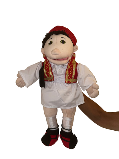Thanasi Tsolia Hand Puppet Greek Doll