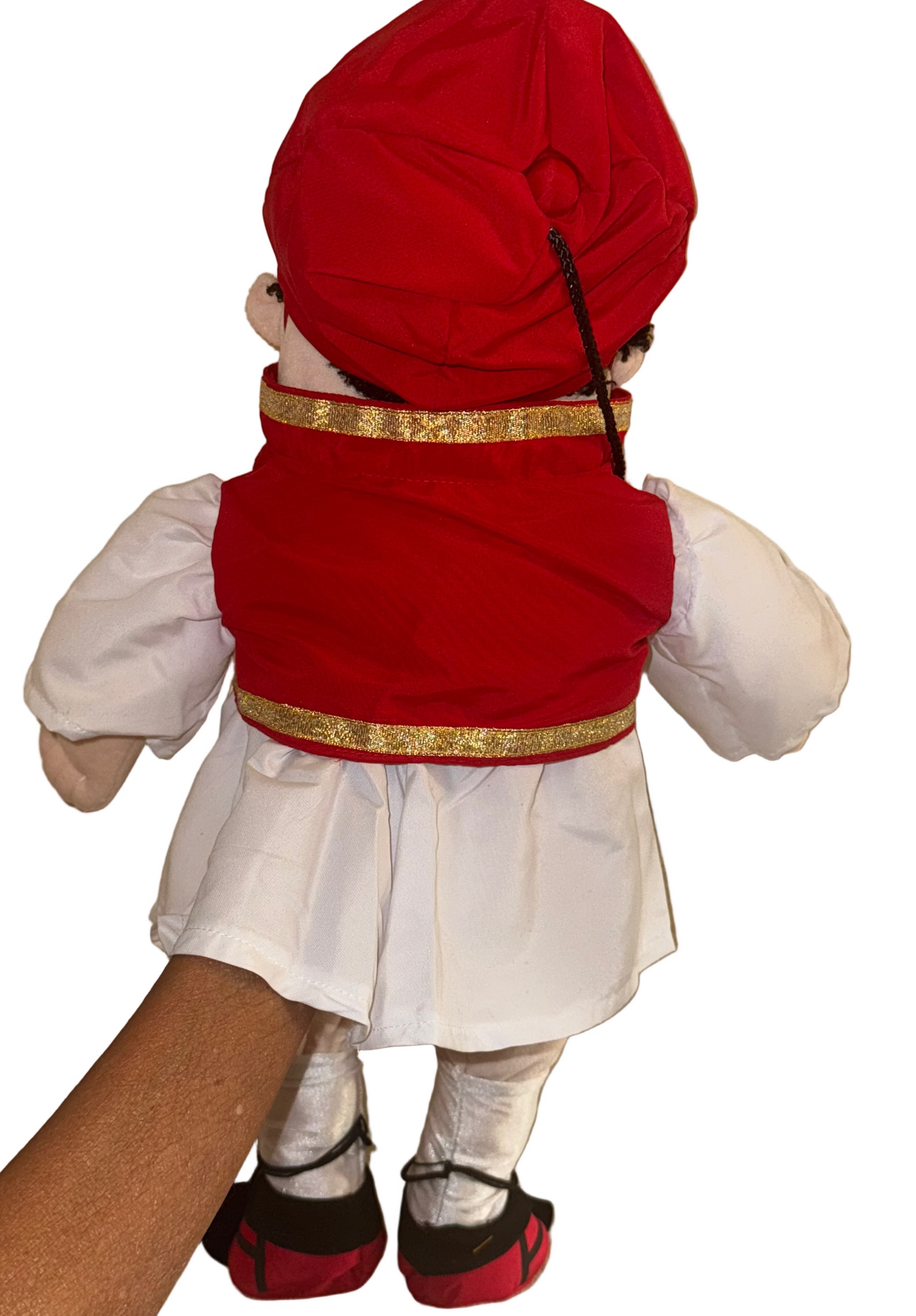 Thanasi Tsolia Hand Puppet Greek Doll