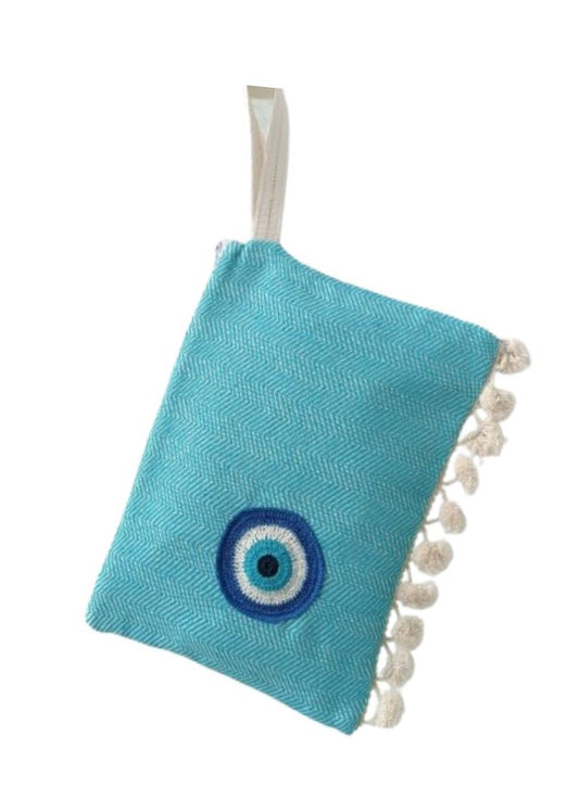Mati Turquoise Clutch