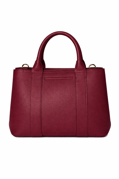Ari Giorgio Maroon Handbag