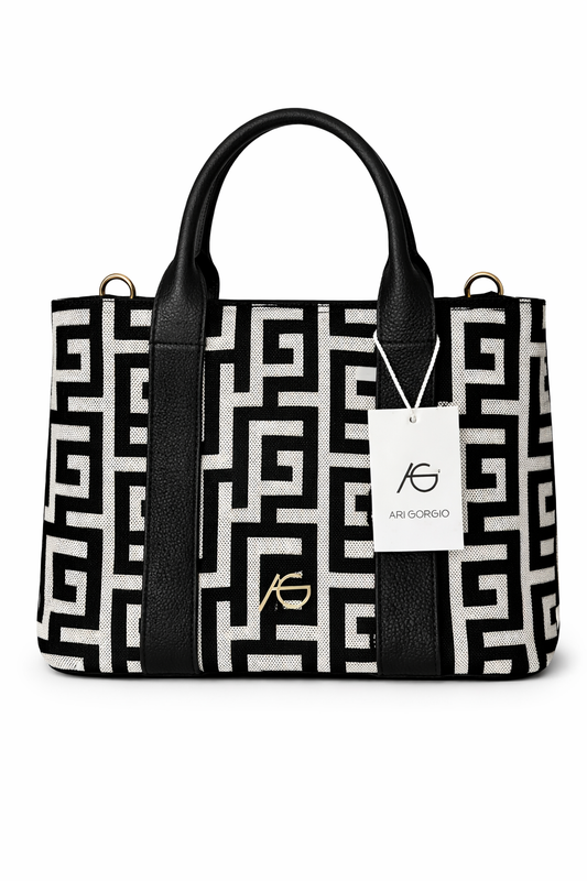 Delphi Greek Key Ari Giorgio Handbag