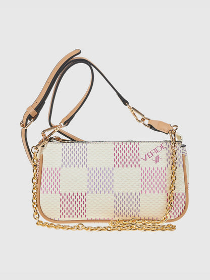 Pink Crossbody / Clutch Bag