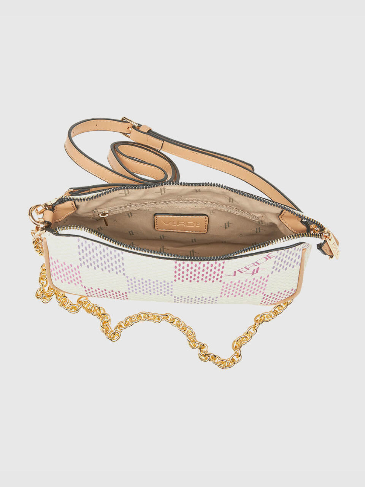Pink Crossbody / Clutch Bag