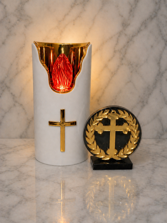 Memorial Gift Set LED Kandili/Candle