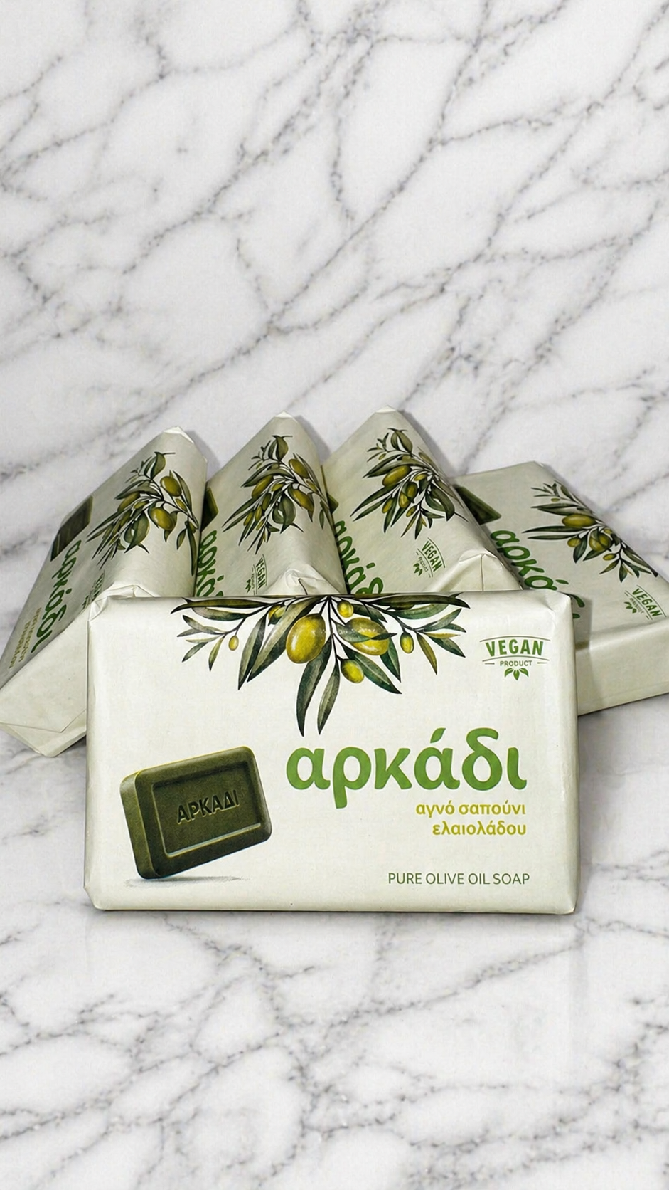 Greek Pure Olive Oil Vegan Soap Bars