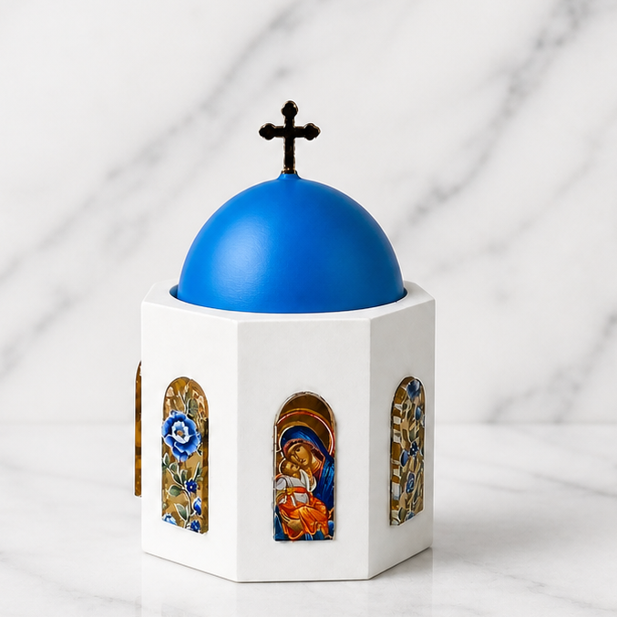 Aegean Dome Church Livani Candle