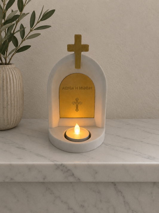 Αιώνια Η Μνήμη Orthodox Memorial Altar – Exclusive Original Design by AEGEAN HOME Australia
