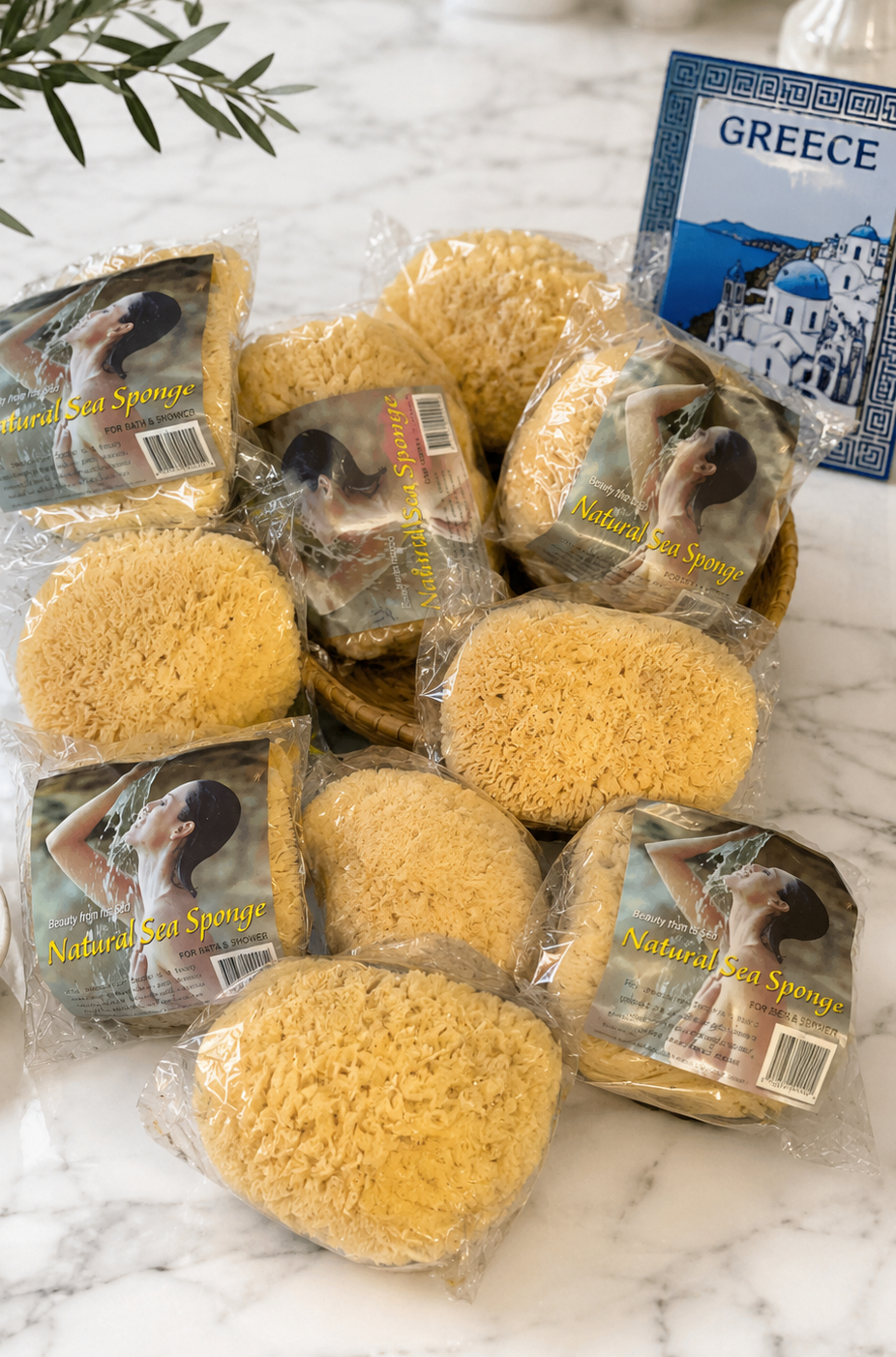 Natural Sea Sponge from Kalymnos, Greece