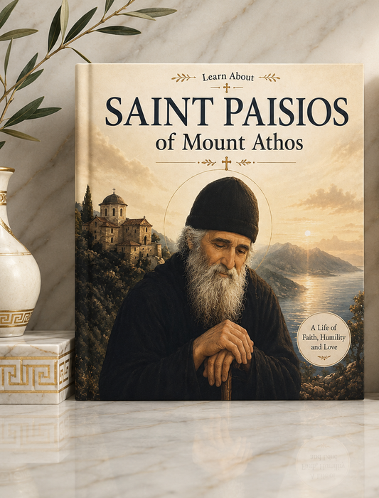 Saint Paisios Of Mount Athos Childrens Book
