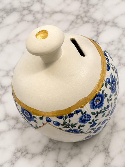 Handmade Ceramic ICXC Money Bank | Made in Greece