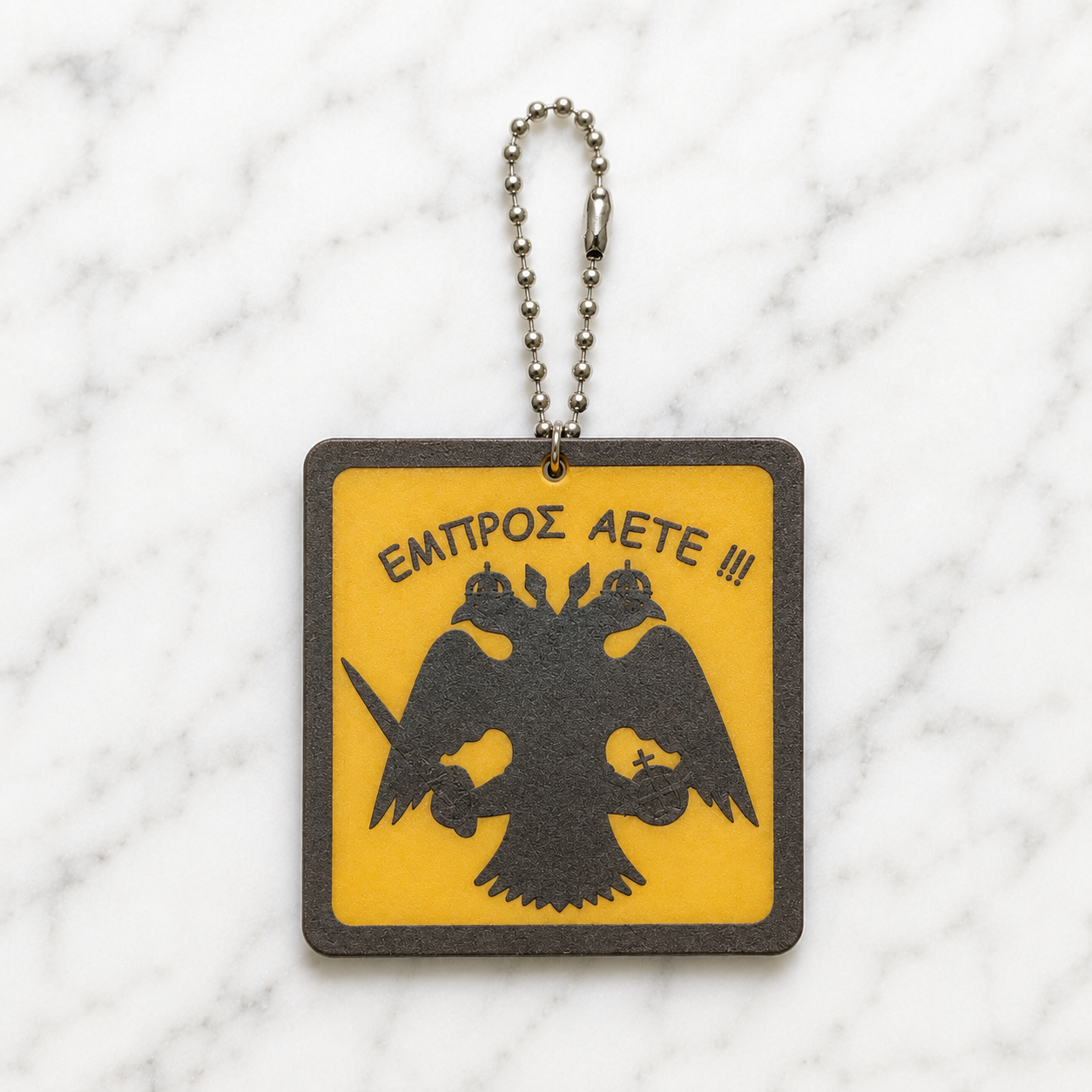 AEK Athens Double-Headed Eagle Hanging Charm – Made in Greece